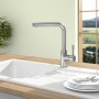 Villeroy & Boch Modern Steel Einhebel-Küchenarmatur - technische Ansicht