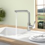 Villeroy & Boch Modern Steel Einhebel-Küchenarmatur - Produktansicht