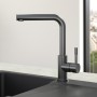 Villeroy & Boch Modern Steel Einhebel-Küchenarmatur