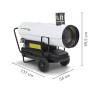 Trotec Ölheizgebläse 80 kW IDE 80 – Starkes Ölheizgebläse mit Tragegriff - Produktansicht
