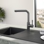 Villeroy & Boch Modern Steel Einhebel-Küchenarmatur - technische Ansicht