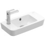 Villeroy & Boch O.novo Handwaschbecken compact 50 x 25 cm mit Überlauf, Hahnloch links - Detailansicht