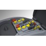 Laveuse-aspiratrice à batterie MIDI-R de Lavor avec batterie et chargeur - vue technique