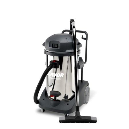Lavor Aspirapolvere liquidi e solidi TAURUS IR 3600W, 78L, 3x motori, Inox