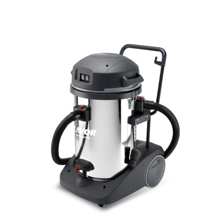 Lavor Aspirapolvere liquidi/solidi TAURUS IR 2WAYS 3600W, 78L, 3x motori, Inox