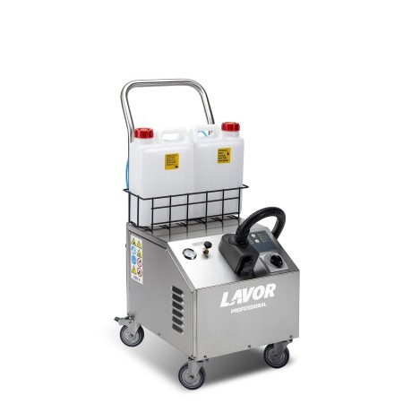 Pulitore a vapore Lavor GV 3.0 - 3.3 M PLUS - 9bar - 175°C - 3000W - Inox