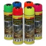 DUPLI-COLOR 12x pz. SPRAYTOOL - Vernice per marcatura per il fai da te con tappo di sicurezza, 500 ml