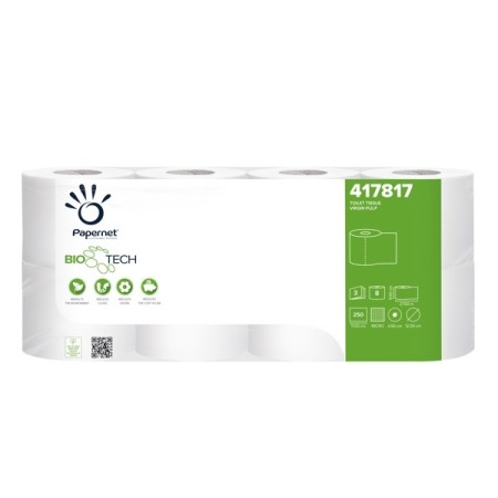 Papernet Toilettenpapier BioTech Kleinrollen 56 Rollen (7 x 8)