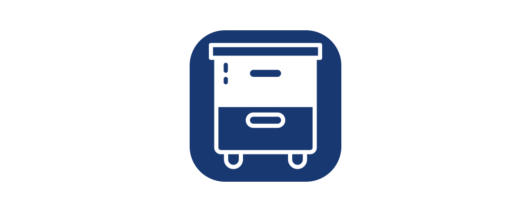 Standcontainer (Stahl) für Büro & Arbeitsplatz