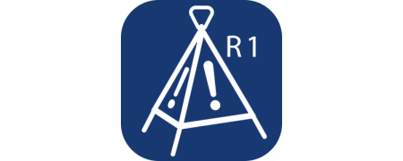 Signaux pliables R1 Réfléchissants (Nuit) | SUVA