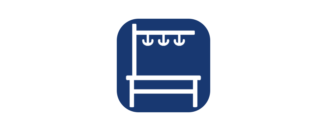 Sitzbank für Garderobe & Umkleide | Profi-Qualität
