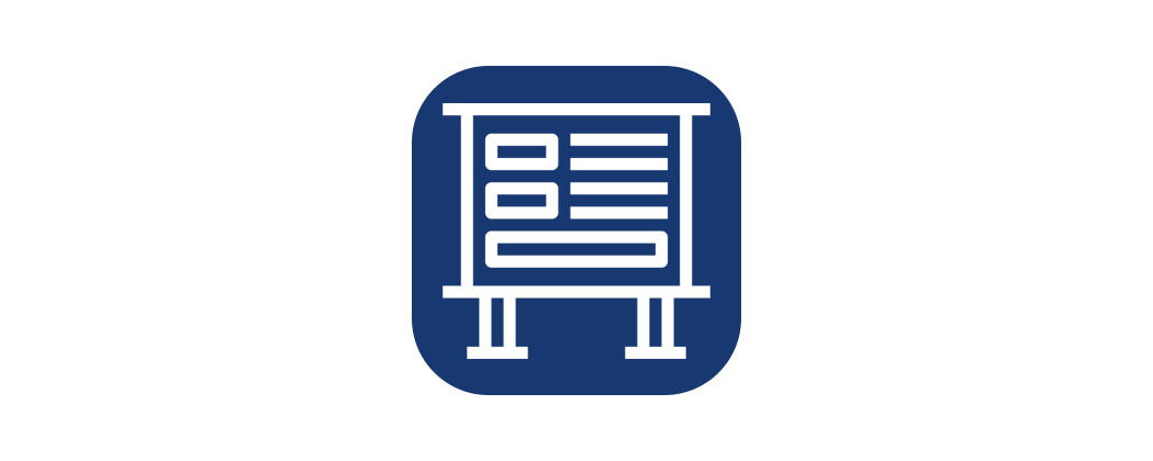 Informationstafeln kaufen – langlebige und individuelle