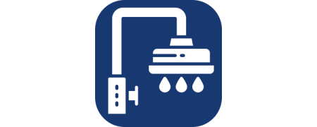 Badarmaturen-Set (Waschtisch & Dusche)