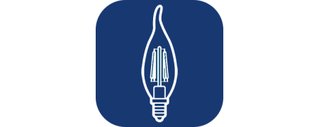 LED Filamentlampen E14 (Retro) | Gastro & Hotels