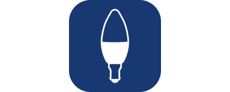 Ampoules LED E14 (Flamme & Goutte) | Qualité pro