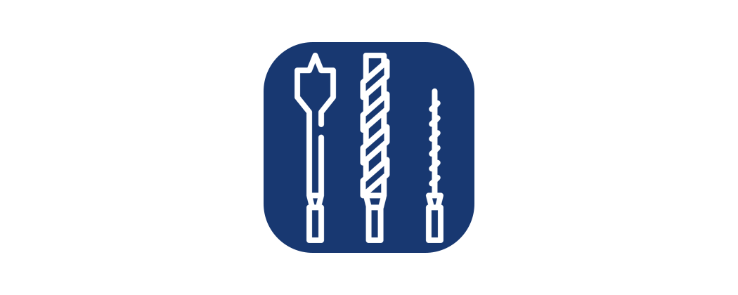Profi Bohrer & Meissel (Metall, Beton, Holz)